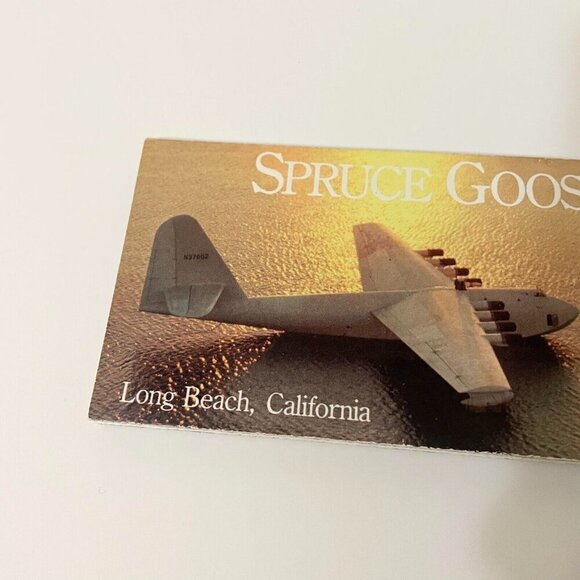 Vintage Spruce Goose Official Souvenir Long Beach California Brochure - Picture 6 of 16